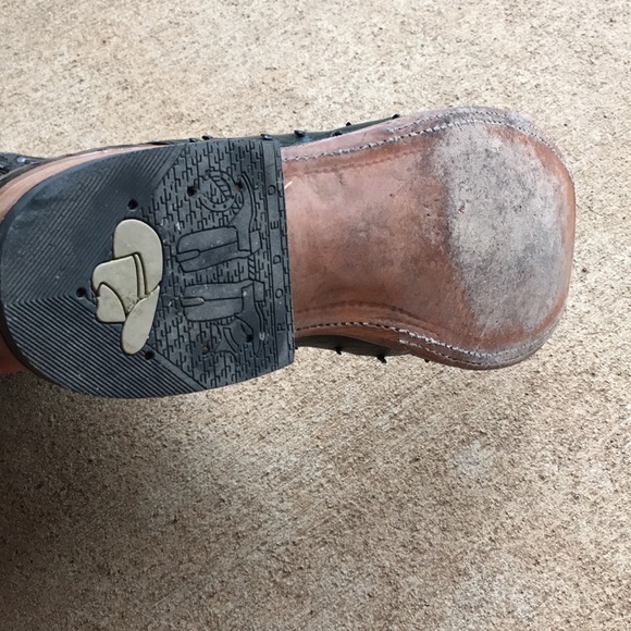 Leather Ostrich boots - Picture 4 of 4